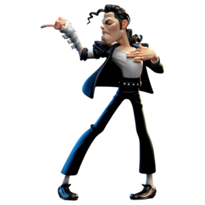 Michael Jackson per pool-ia